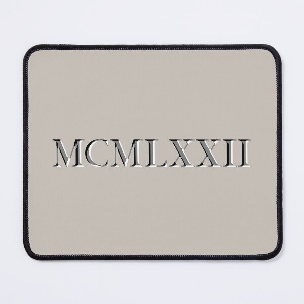 Item preview, Roman Numeral 1972 designed and sold by GloopTrekker.