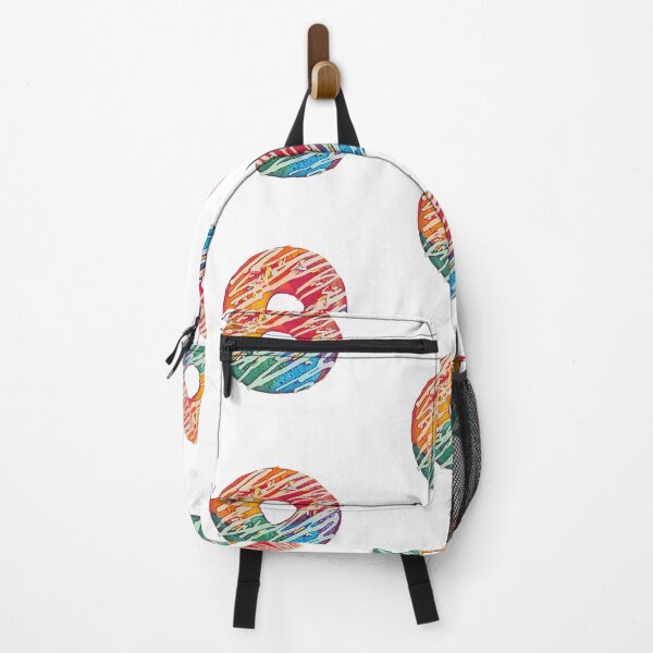 Item preview, Rainbow Drizzle Doughnut Design designed and sold by Dough-Nutty.