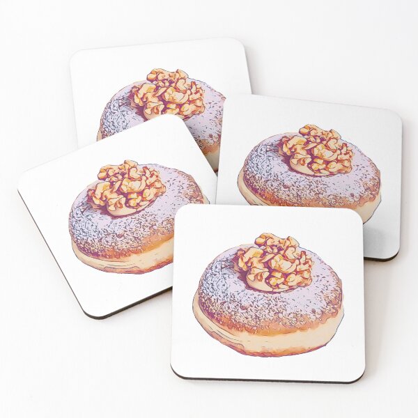 Item preview, Sweet Popcorn Drizzle Doughnut Design designed and sold by Dough-Nutty.