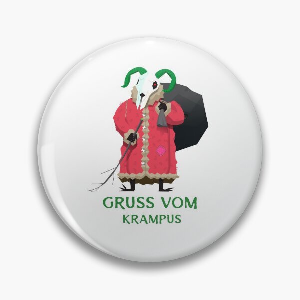 Item preview, Gruss Vom Krampus Art Christmas Gifts designed and sold by ajw1.