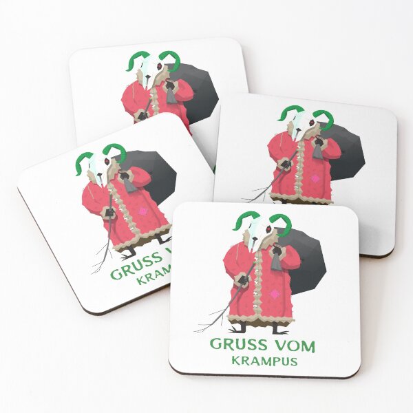 Item preview, Gruss Vom Krampus Art Christmas Gifts designed and sold by ajw1.