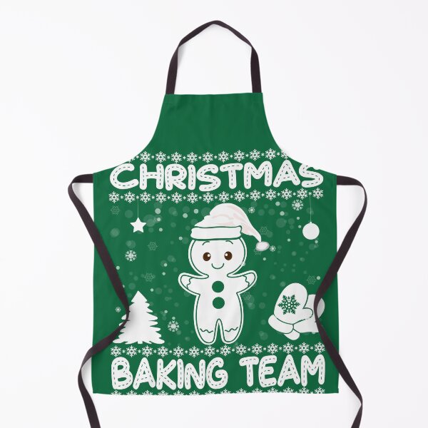 Item preview, Christmas Santa's Frosting Cookies Baking Team designed and sold by PinkPandaDesign.
