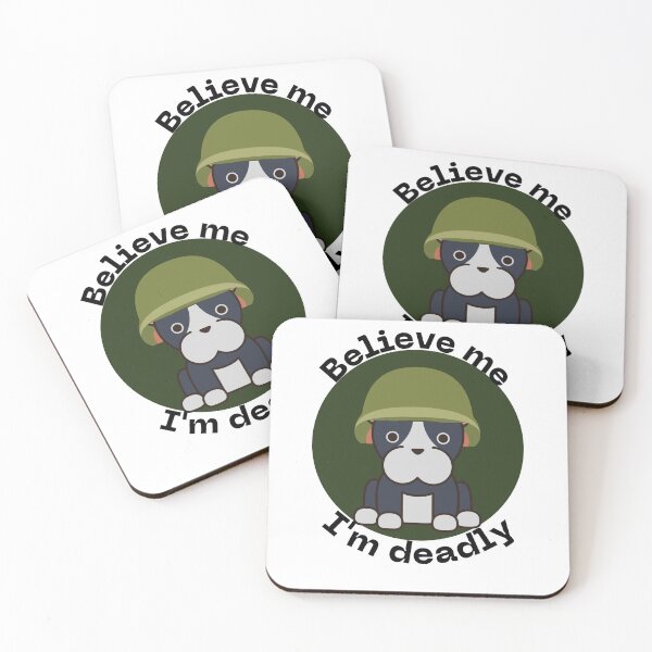 Item preview, Cute army bulldog but deadly designed and sold by lolmaned.