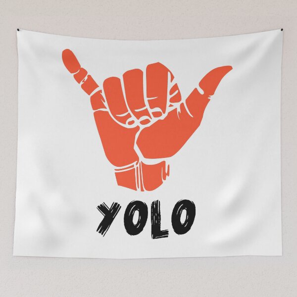 Item preview, Yolo Orange Design by Yediwear designed and sold by Yedi-wear.