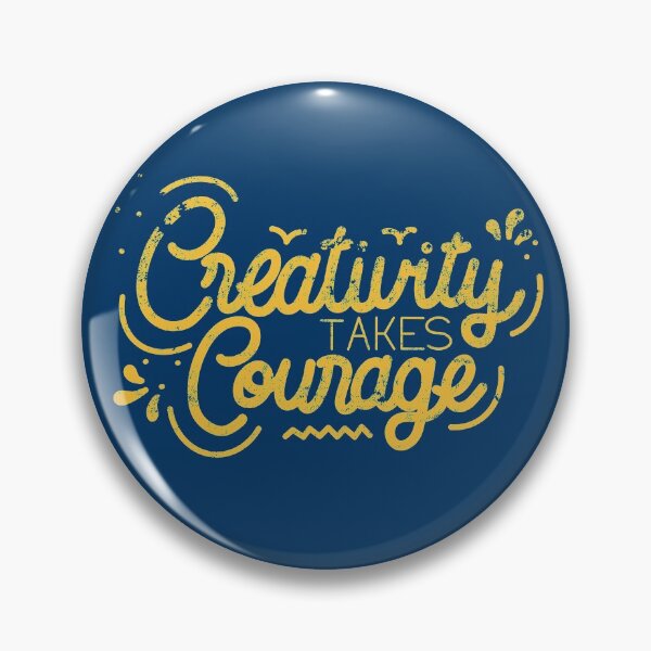 Item preview, Creativity takes courage hand lettered designed and sold by jeroo.