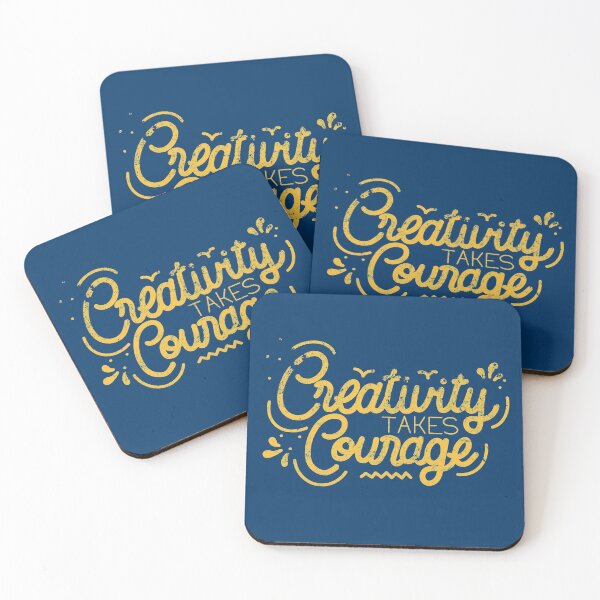Item preview, Creativity takes courage hand lettered designed and sold by jeroo.