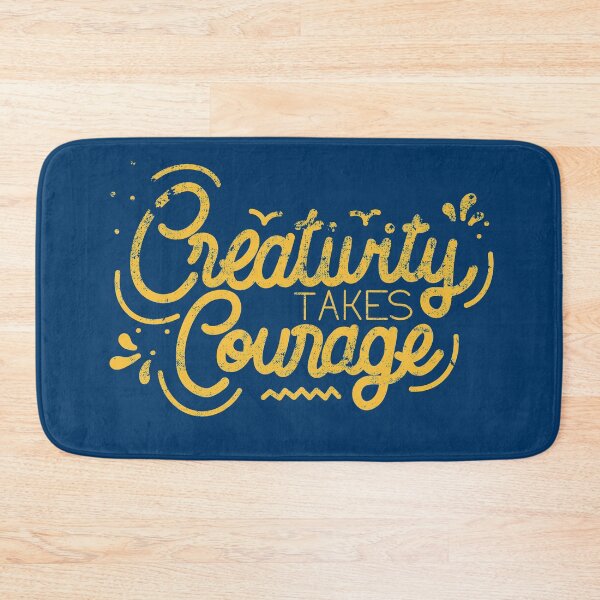 Item preview, Creativity takes courage hand lettered designed and sold by jeroo.