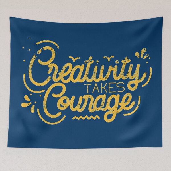 Item preview, Creativity takes courage hand lettered designed and sold by jeroo.
