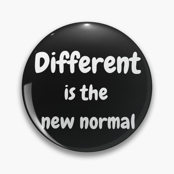 Item preview, Different is the new normal designed and sold by Smileycreation.