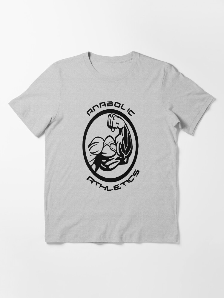 "Anabolic Athletes Bodybuilding Gym Logo" Tshirt for Sale by