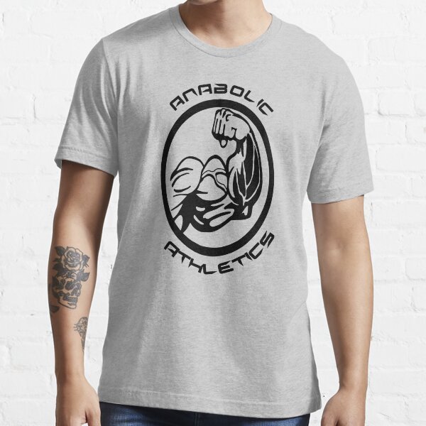 "Anabolic Athletes Bodybuilding Gym Logo" Tshirt for Sale by