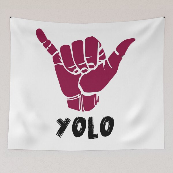 Item preview, Yolo Purple Design by Yediwear designed and sold by Yedi-wear.