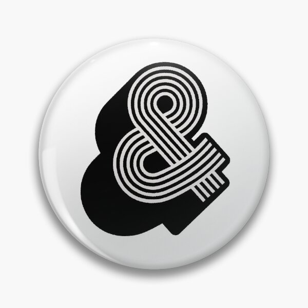 Item preview, Ampersand in Yellow and Black designed and sold by MotivatedType.