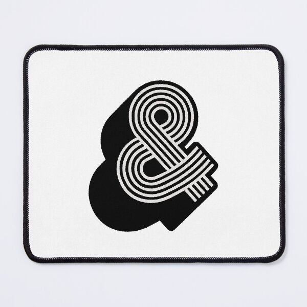 Item preview, Ampersand in Yellow and Black designed and sold by MotivatedType.