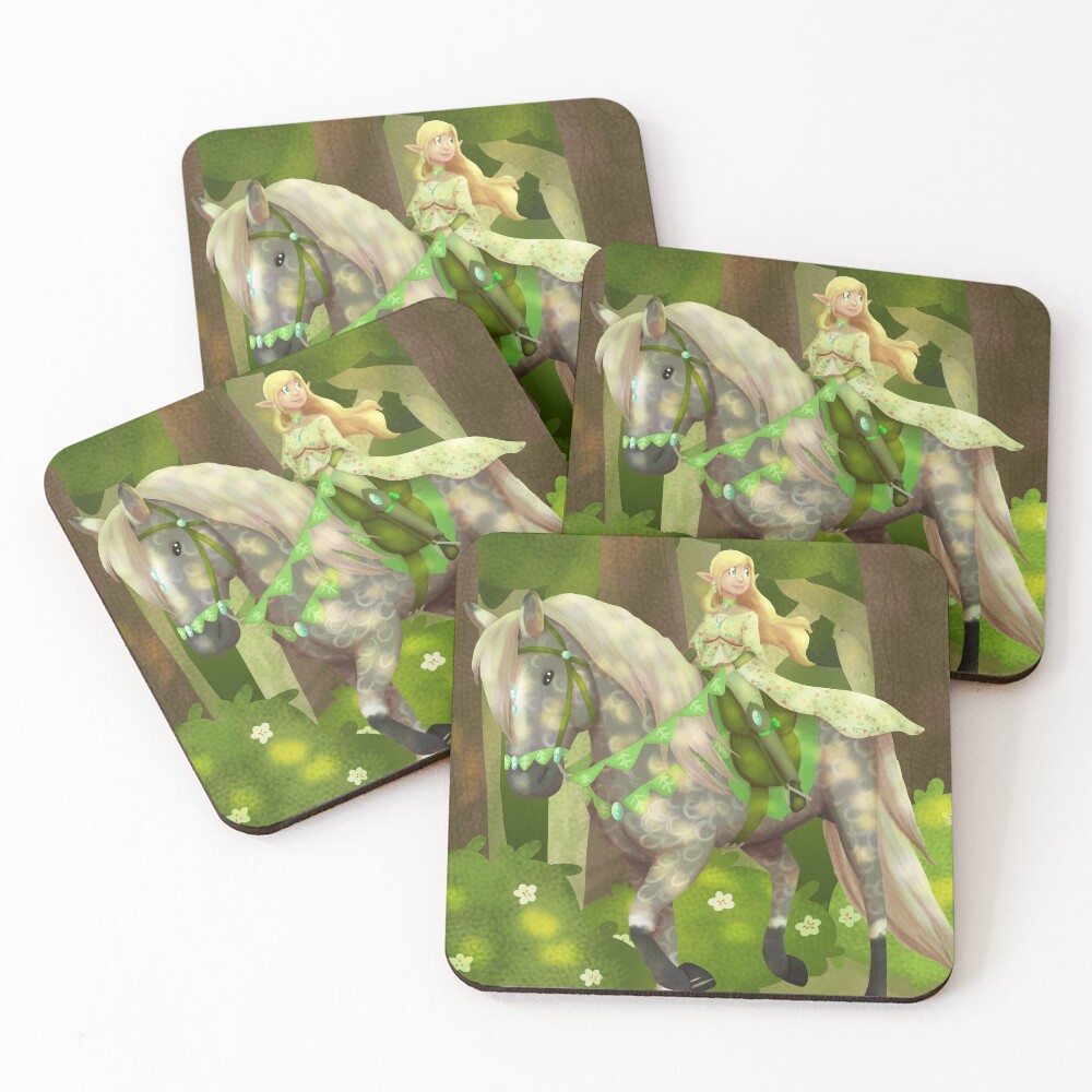 Item preview, Coasters (Set of 4) designed and sold by RobinwingHood.