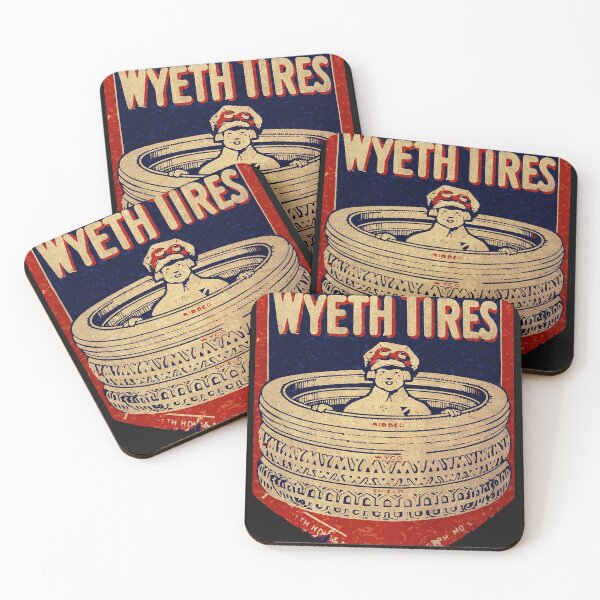 Item preview, Wyeth Tires USA Sticker designed and sold by RebeccaKownacki.