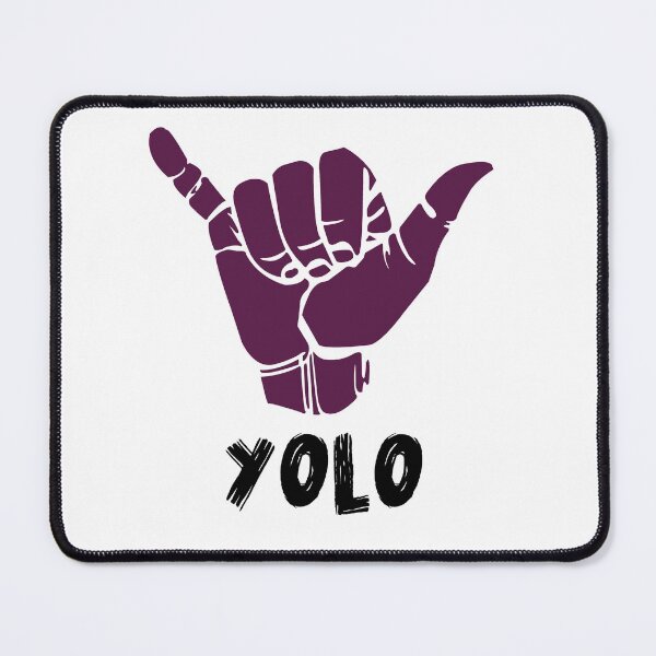 Item preview, Yolo Purple Black Design by Yediwear designed and sold by Yedi-wear.