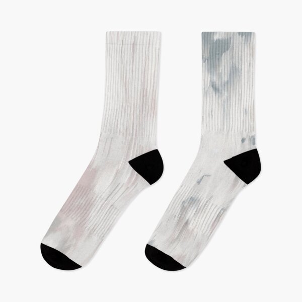 Aperçu de l'œuvre Motif abstrait Glitch Art en taupe, blanc, rose et bleu créée et vendue par kasamor.