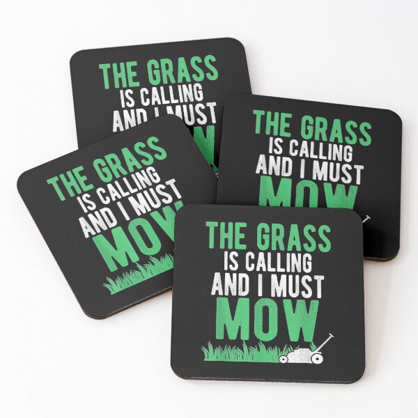 Item preview, The Grass Is Calling And I Must Mow Funny Lawn mowin Lover Gift For Mower designed and sold by Theobsessed01.