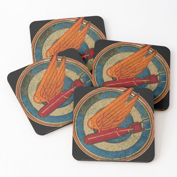 Item preview, ww2 bomber patch flying bomb Magnet designed and sold by RebeccaKownacki.