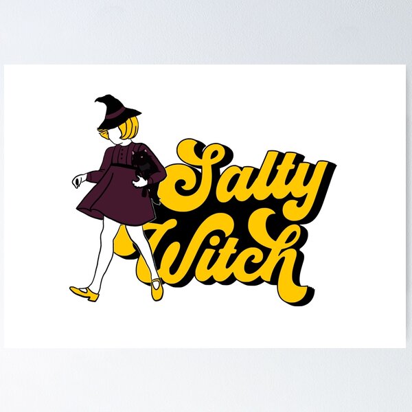 Item preview, SALTY WITCH designed and sold by DiscoVibes.