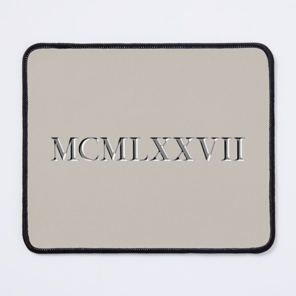 Item preview, Roman Numeral 1977 designed and sold by GloopTrekker.