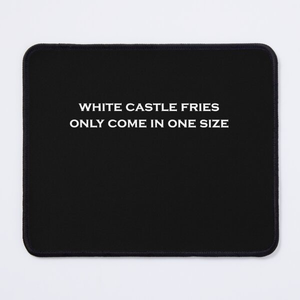 Item preview, White Castle Fries Only Come in One Size. Retro 80s. Funny Shirts.  designed and sold by FlintPhoenix.