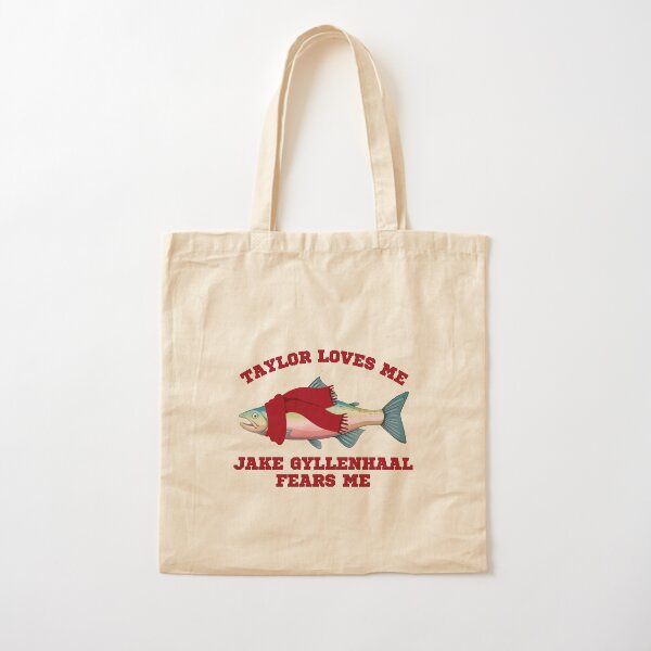 Taylor loves me, Jake fears me Cotton Tote Bag