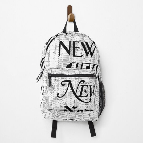 Item preview, New York City - Vintage Street Map Typography designed and sold by MotivatedType.