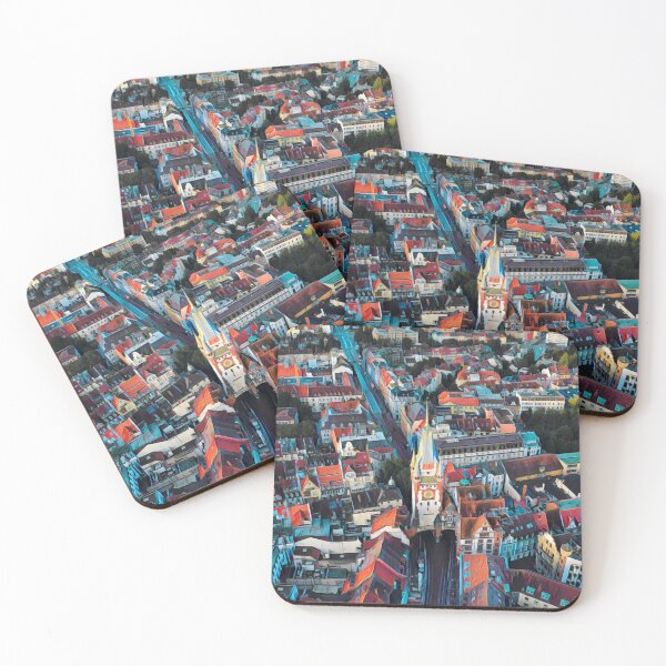 Item preview, Freiburg Skyline designed and sold by Sofia-Draws.
