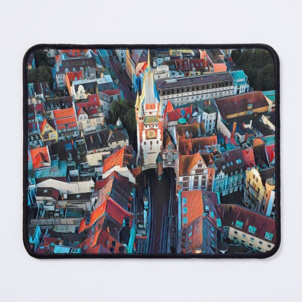 Item preview, Freiburg Skyline designed and sold by Sofia-Draws.