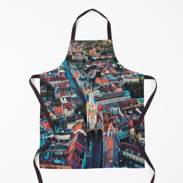 Item preview, Freiburg Skyline designed and sold by Sofia-Draws.