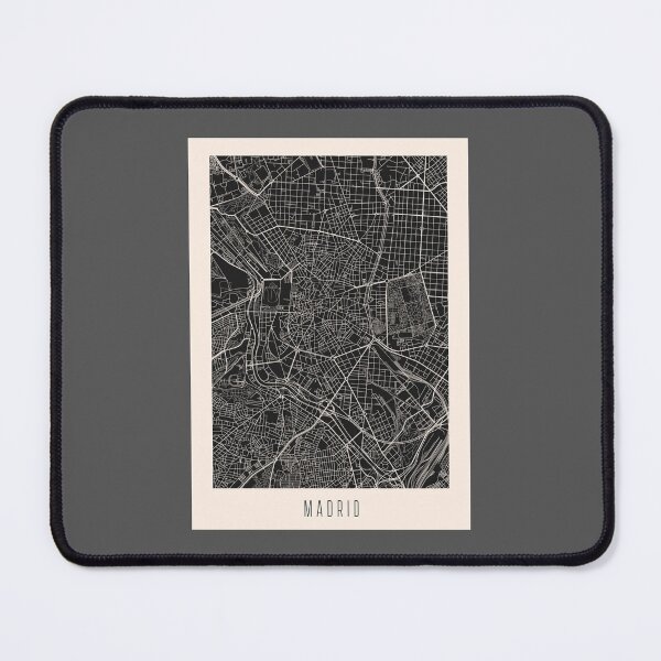 Item preview, Madrid City Street Map Dark designed and sold by Teecha.