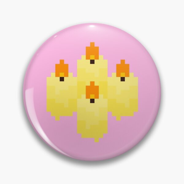 Item preview, Little Yellow Pixel Candles designed and sold by rin3d .