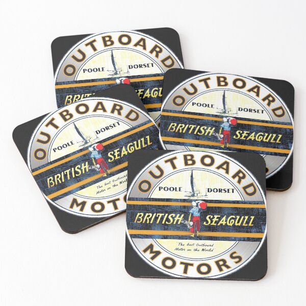 Item preview, British Seagull Outboard motors UK Sticker designed and sold by RebeccaKownacki.
