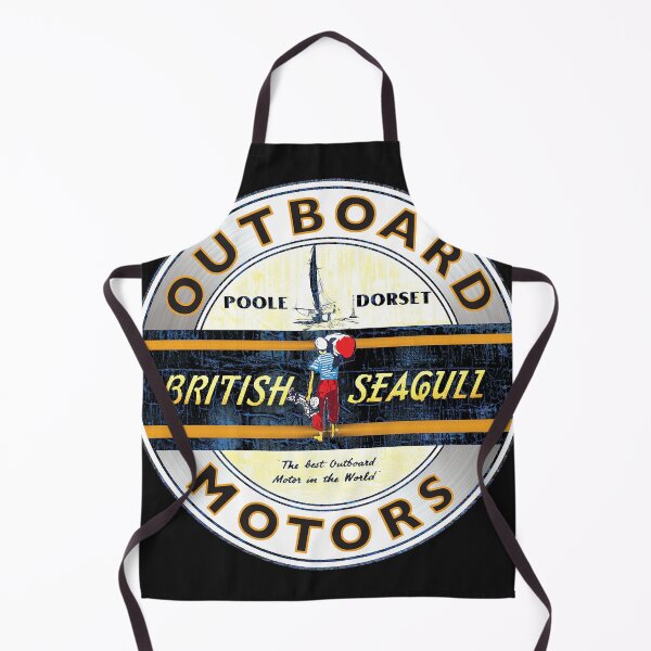 Item preview, British Seagull Outboard motors UK Sticker designed and sold by RebeccaKownacki.