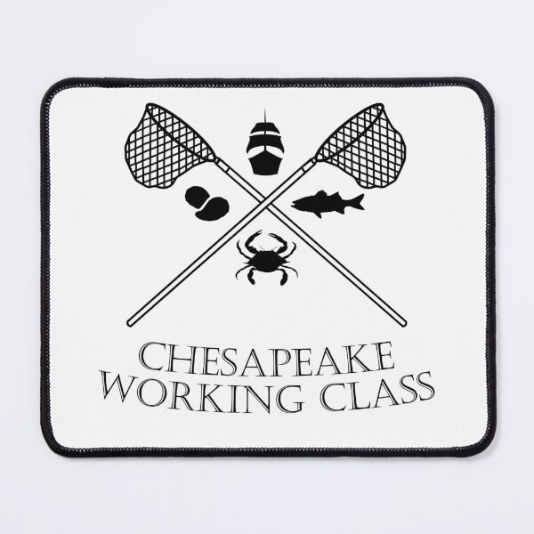 Item preview, Chesapeake Bay Working Class Prints for Shirts, Maryland Lover Prints designed and sold by FlyingSeas.