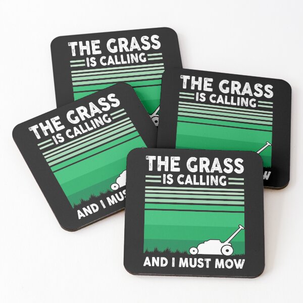 Item preview, The Grass Is Calling And I Must Mow Funny Lawn mowin Lover Gift For Mower designed and sold by Theobsessed01.