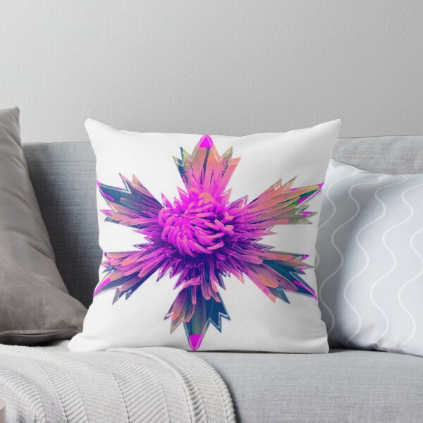 Item preview, Snowflakes Hot- Pink flower Star by Iritof designed and sold by iritof.