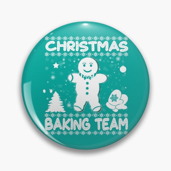 Item preview, Christmas Santa's Frosting Cookies Baking Team designed and sold by PinkPandaDesign.