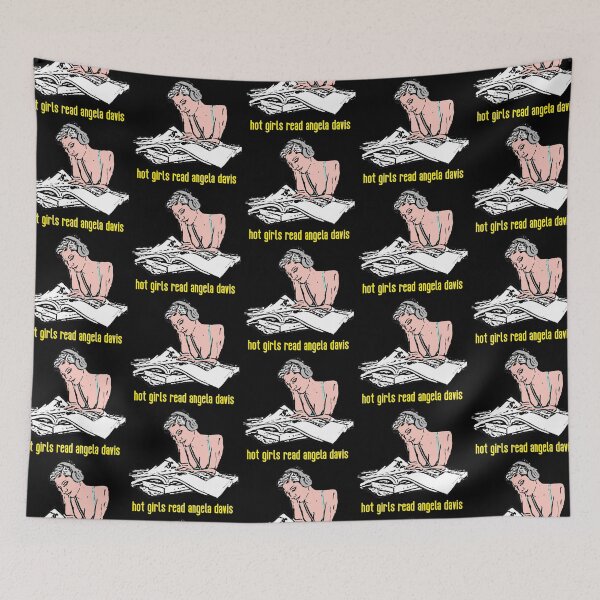 Item preview, Hot Girls Read Angela Davis designed and sold by RevolutionInPaint.
