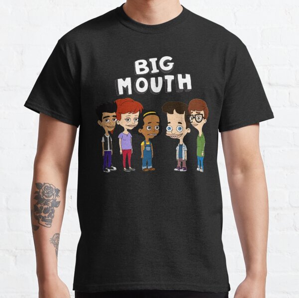 big mouth members smile face Classic T-Shirt