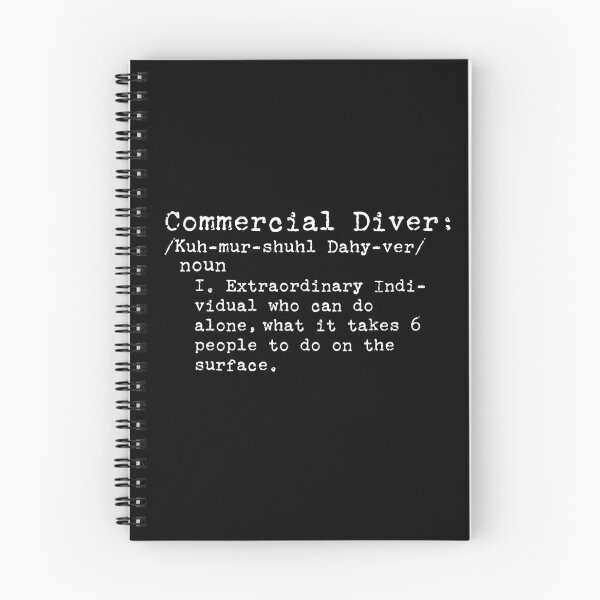 Item preview, Commercial Diver Definition designed and sold by Fathom204.