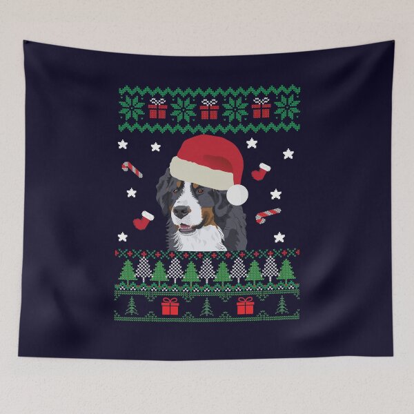 Item preview, Christmas Sweater Burnese Mountain Dogs For Dog Lovers As I Love My Bernese Dog - I Love My Bernese Dog designed and sold by lodarohit.