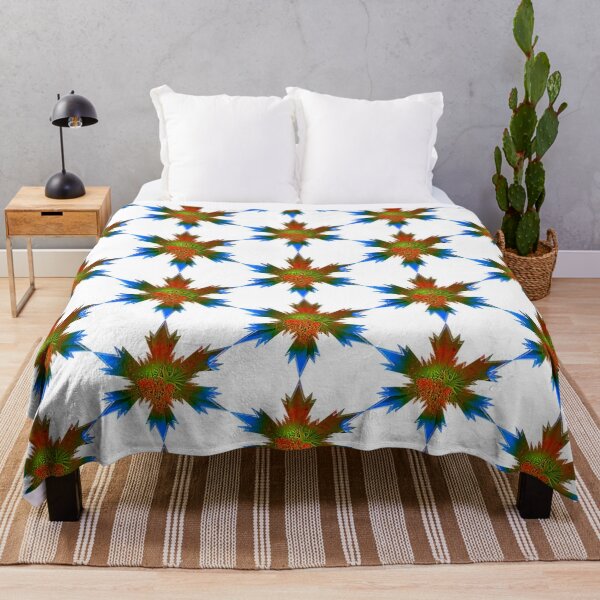 Item preview, XMAS Snowflakes red-green-blue flower Star by Iritof designed and sold by iritof.