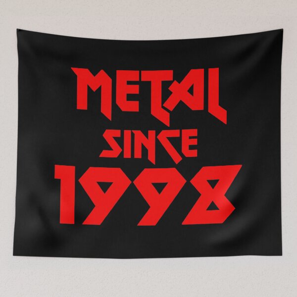 Artikelvorschau, Geschenk für 23 Jährige Metal Since 1998 23. Geburtstag entworfen und verkauft von WPahat.
