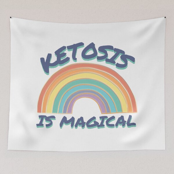 Item preview, Unique gift idea for anyone following a keto or low-carb diet. Ketosis is magical  #KetoDiet #Ketosis #ketoholic designed and sold by AmazingEcraft.