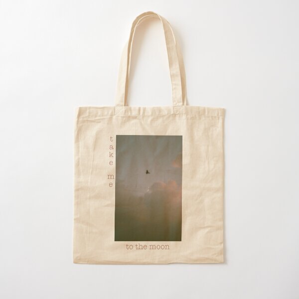 take me to the moon - 35mm Cotton Tote Bag
