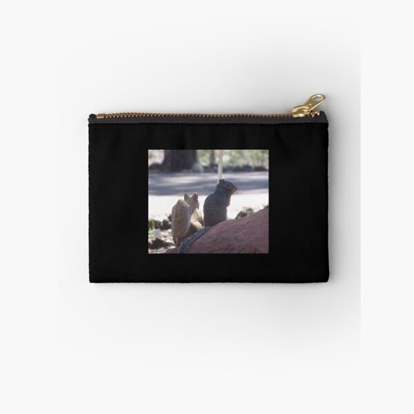 Item preview, Squirrel's New Close Friend on Black designed and sold by HighCountry2021.