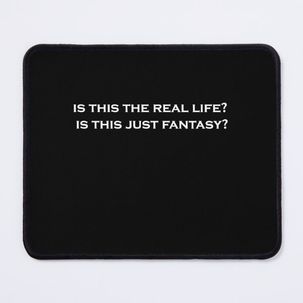 Item preview, Is This the Real Life? Is This Just Fantasy? Retro 70s. Funny Shirts.  designed and sold by FlintPhoenix.